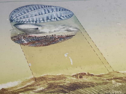 Quadro Antiga Serigrafia Pa - Refração - Inacio Rodrigues