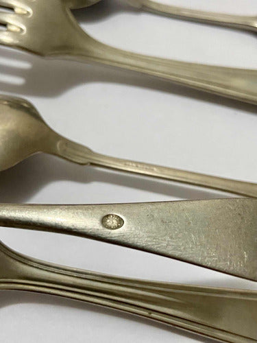 Antigas Colheres Alpaca