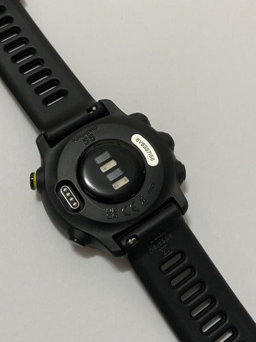 Relógio Garmin Forerunner 55 Preto Gps Monitor + Acessórios