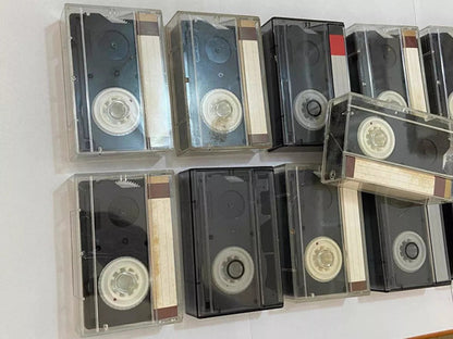 Lote Antigas Mini Fitas Tdk Vhs