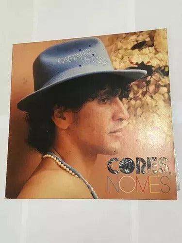 Lp Vinil Disco Antigo Caetano Veloso Cores Nomes