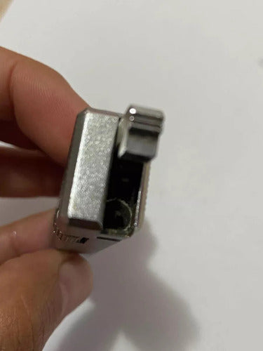 Isqueiro Antigo Japonês Cor Prata - Bravo Japan