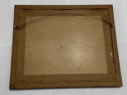 Quadro Antigo Paris Arco Do Triunfo Assinado Marius Girard