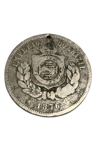 Antiga Moeda 200 Reis 76 - Lote 3