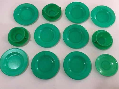 Lote De Xicaras E Pires Brinquedo Antigo Trol