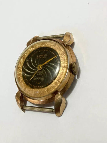 Relógio Antigo Loros 15 Rubis Swiss Made Suiço