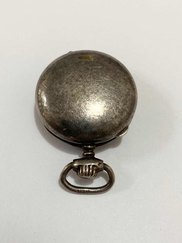 Antigo Porta Comprimido Cor Prata