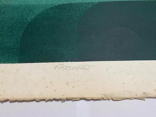 Quadro Gravura Antiga *pássaro* Assinada E Numerada