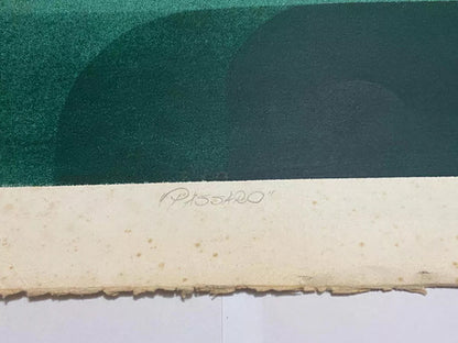 Quadro Gravura Antiga *pássaro* Assinada E Numerada