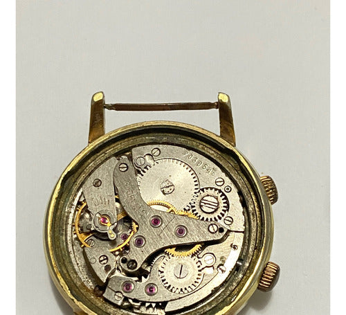 Relógio Antigo De Pulso Poljot 18 Jewels Dourado