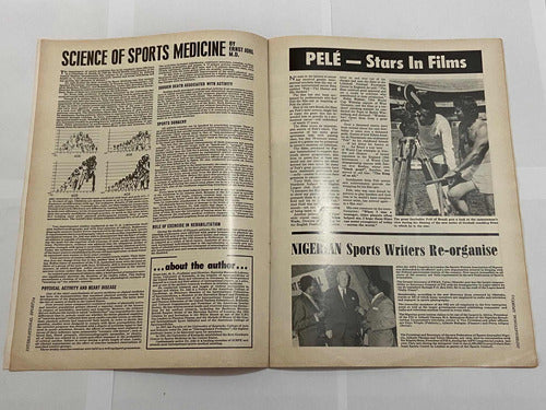 Revistas Antigas International Sport Aips 1974 (2 Edições)