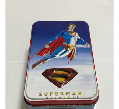 Superman Returns Movie Cards Lata Com 37 Cartas Dc Comics
