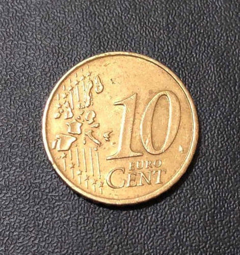 Moeda 10 Euro Cent Centimos Alemanha 2002 #lote02