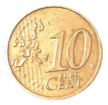 Moeda 10 Euro Cent Centimos Alemanha 2002 #lote02