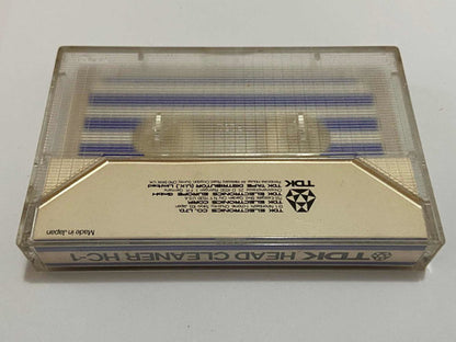 Fita Cassete K7 Antiga De Limpeza Tdk Head Cleaner