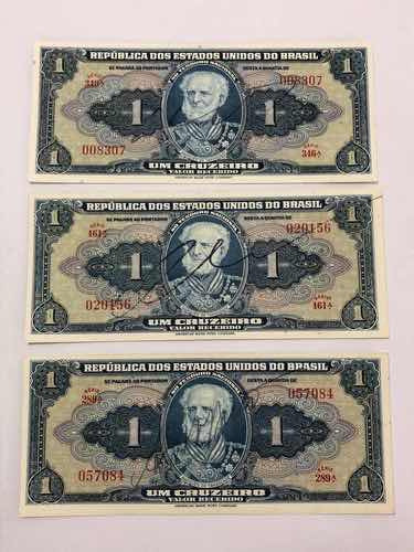 Coleção Cédulas Antigas 1 Um Cruzeiro Lote 11