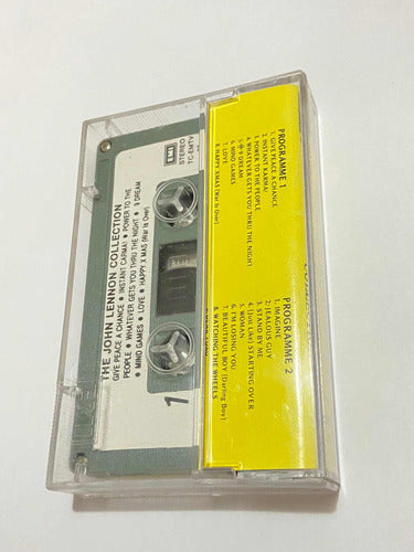 Antiga Fita Cassete K7 The John Lennon Collection Emi Music