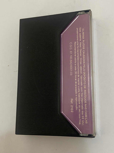 Fita Cassete K7 De Limpeza Antiga Audiomasters Headcleaner