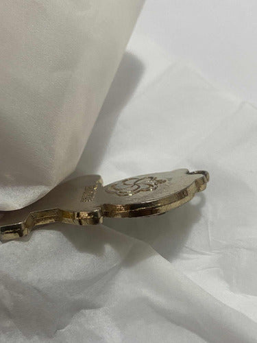 Chaveiro Antigo Expo'90 Hanazukin-chan Japão Prateado