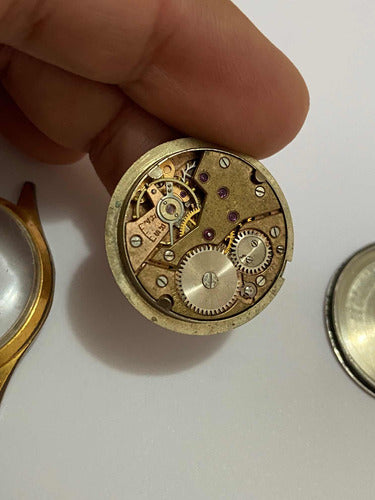 Peças Relógio Antigo Suiço Felipe Rene 17 Rubis Ancre