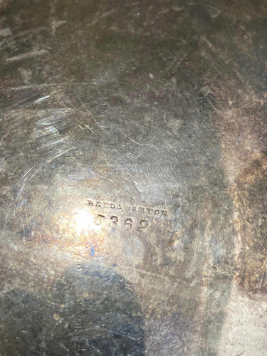 Fruteira Antiga Marca Reed Barton Cor Prata