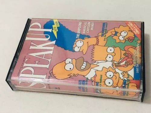 Fita Cassete Antiga Os Simpsons Speak Up