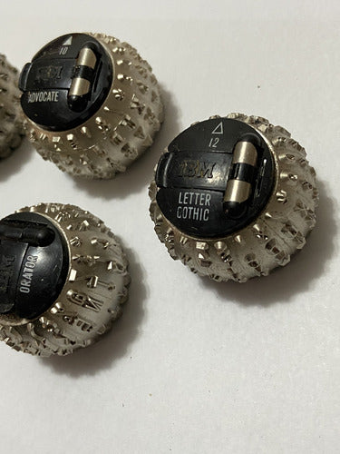 Lote Esferas Maquina De Escrever Ibm Antiga