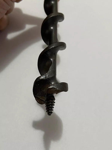 Broca Antiga Marca Corneta / Ferro De Pua Verruma