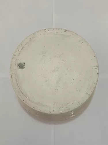 Caçarola Antiga Porcelana E Metal Bauscher Weiden Alemanha