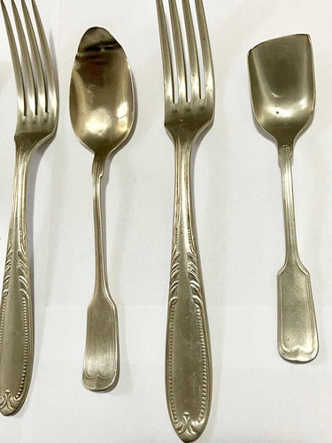 Antigas Colheres Alpaca