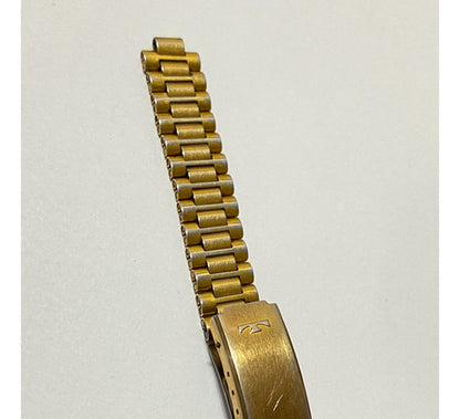 Pulseira De Relógio Antiga Dourada Technos 18mm