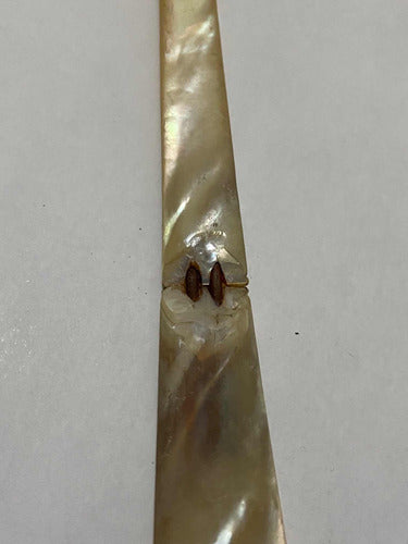 Calçadeira Antiga Em Madrepérola