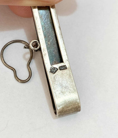 Prendedor De Gravata Antigo Prata 925