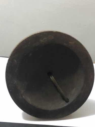 Luminária De Mesa Antiga Abajur Madeira Com Detalhes