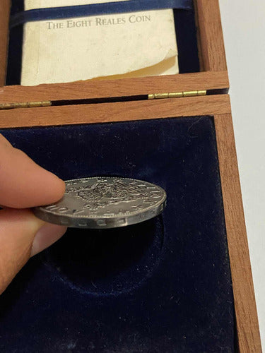 Antiga Replica Moeda Mexico 8 Ocho Reales