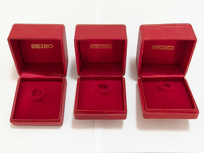 Caixa Estojo Para Relógio Seiko - Lote 3