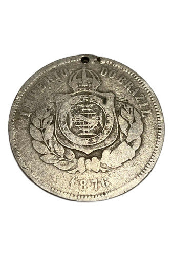 Antiga Moeda 200 Reis 76 - Lote 2