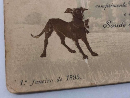 Cartão Postal Antigo 1895