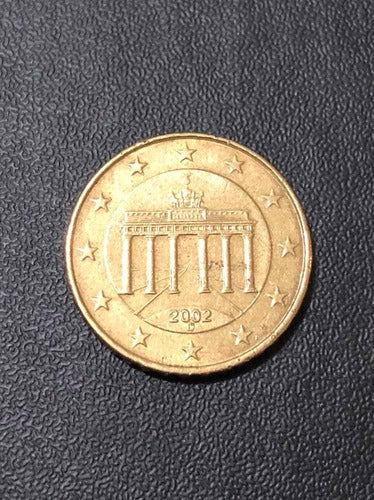 Moeda 10 Euro Cent Centimos Alemanha 2002 #lote02