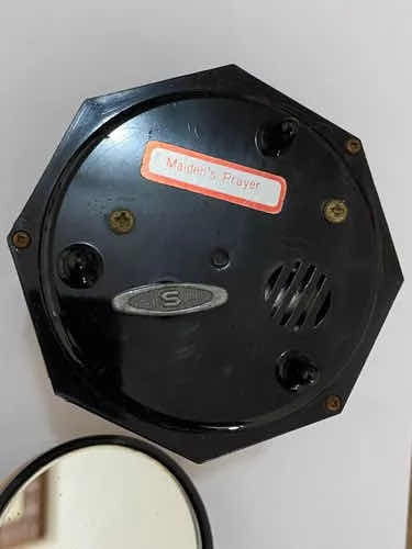 Antigo Porta Joias Caixa De Musica Desenho Oriental Funciona