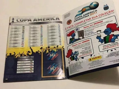 Álbum De Figurinhas Panini Copa America 2011