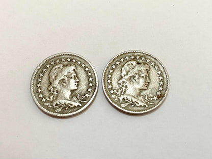 Antigas Moedas 100 Réis 1918 - 1920